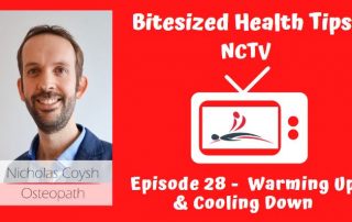 A video thumbnail image of a TV with Nicholas Coysh's logo inside and the title below.