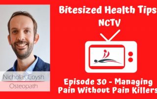 A video thumbnail image of a TV with Nicholas Coysh's logo inside and the title below.