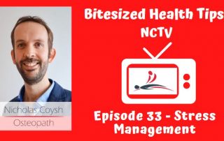 A video thumbnail image of a TV with Nicholas Coysh's logo inside and the title below.