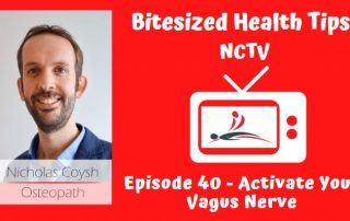 A video thumbnail image of a TV with Nicholas Coysh's logo inside and the title below.