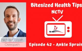 A video thumbnail image of a TV with Nicholas Coysh's logo inside and the title below.