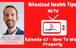 A video thumbnail image of a TV with Nicholas Coysh's logo inside and the title below.