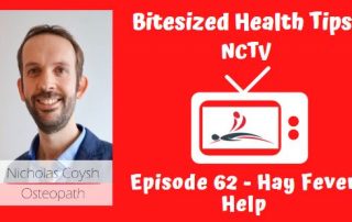 A video thumbnail image of a TV with Nicholas Coysh's logo inside and the title below.