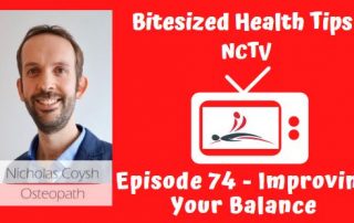 A video thumbnail image of a TV with Nicholas Coysh's logo inside and the title below.