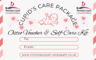 Cupid's Care Package Valentine's Day Osteopathy Voucher with Nicholas Coysh